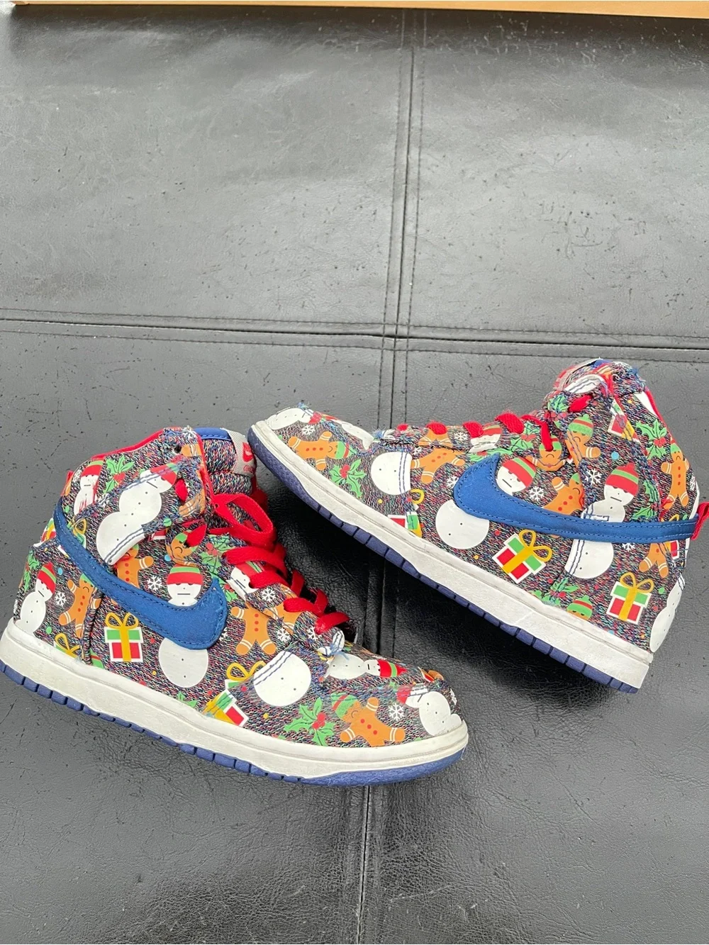 Limit edition Concepts x Nike SB Dunk High Ugly Christmas Sweater (2017)